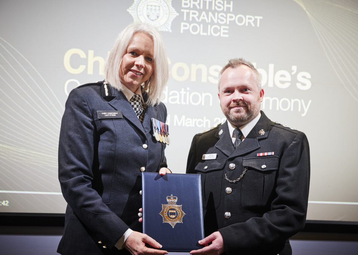 Port of Tilbury’s Chief of Police receives commendation for his work during pandemic