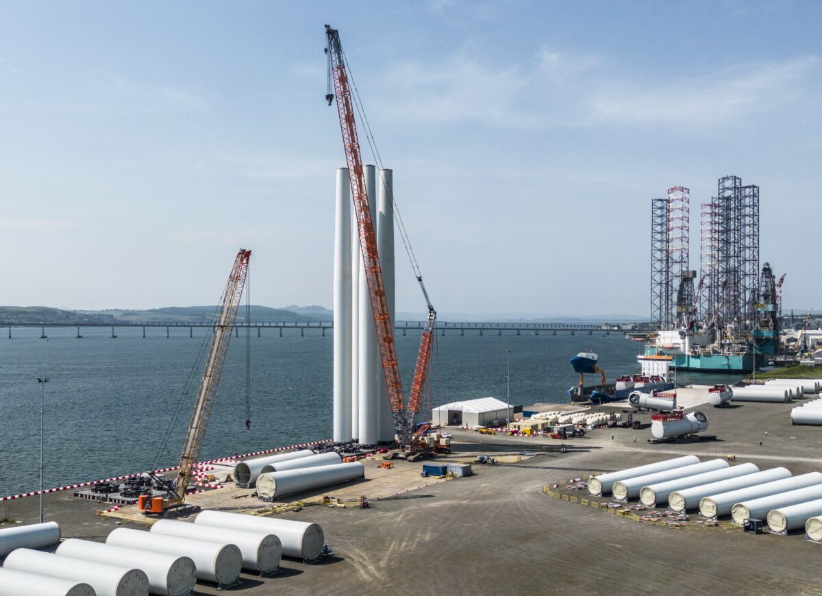 Arrival of nacelles moves Neart na Gaoithe wind farm closer to completion