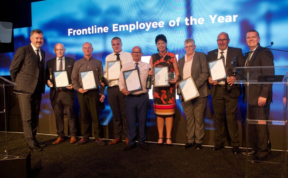 Inspiring Stagecoach West Scotland employees commended at Scottish Transport Awards